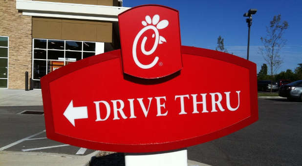 Chick-fil-A drive-thru