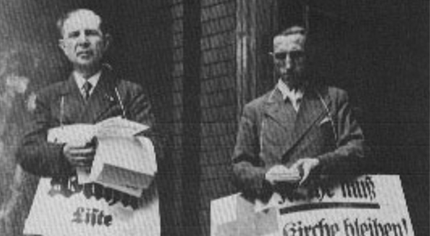 Members of the 'Confessing Church' which rose against the Nazi Socialist German Church movement.