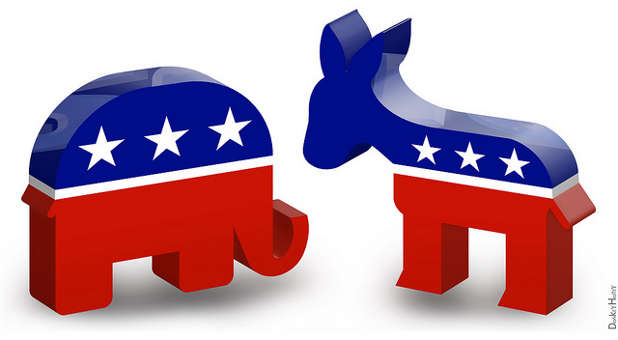 Republicans and democrats