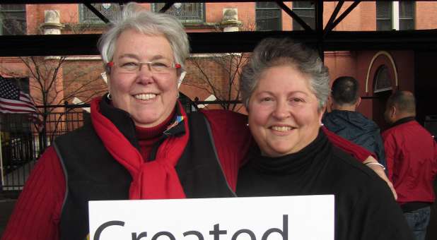 Alabama State Rep. Patricia Todd, left, has threatened to 'out' adulterous politicians if they try to block gay marriage.