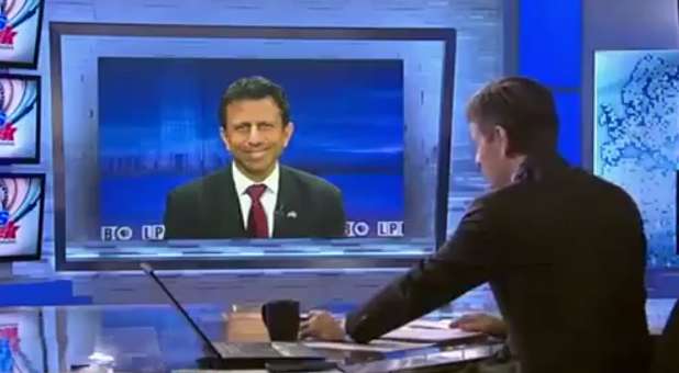 WATCH: Gov. Bobby Jindal Grilled for ‘Our God Wins’ Proclamation