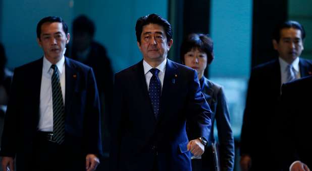 Japanese Prime Minister Shinzo Abe