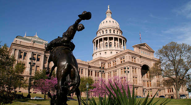 The Texas Capitol