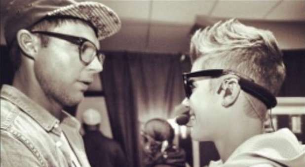 Pastor Judah Smith with Justin Bieber.