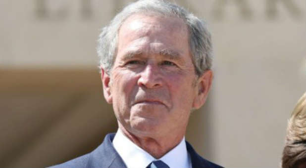 Former president George W. Bush