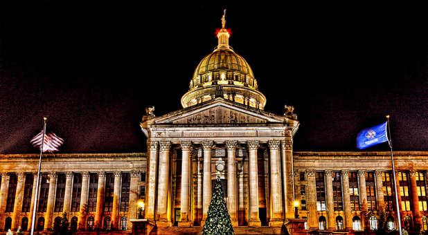 The Oklahoma State capitol. The state is eyeing a bill to ban dismemberment abortions.