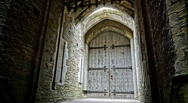 Castle door