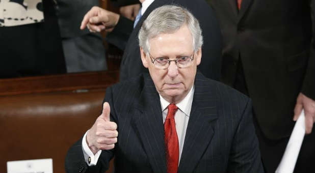 Senate Majority Leader Mitch McConnell