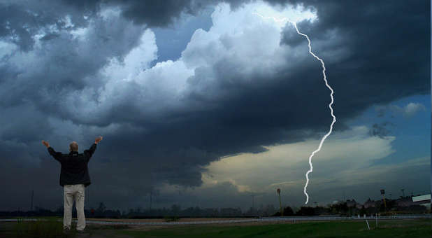 Praising in the storm