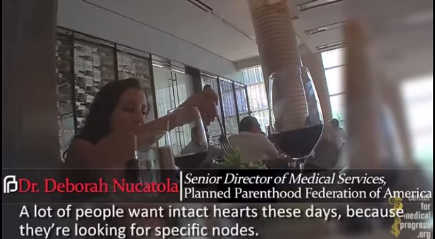 Planned Parenthood Caught on Video Selling Babies’ Body Parts: Defund It Now