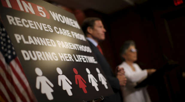 Senator Barbara Boxer speaks on behalf of Planned Parenthood.