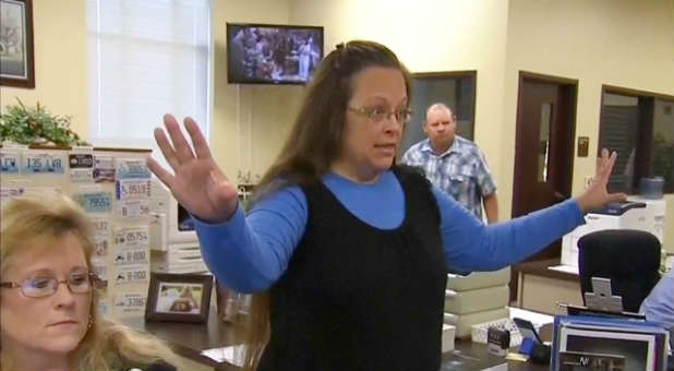 Uncompromising Christian Clerk Jailed for Refusing to Issue Same-Sex Marriage Licenses