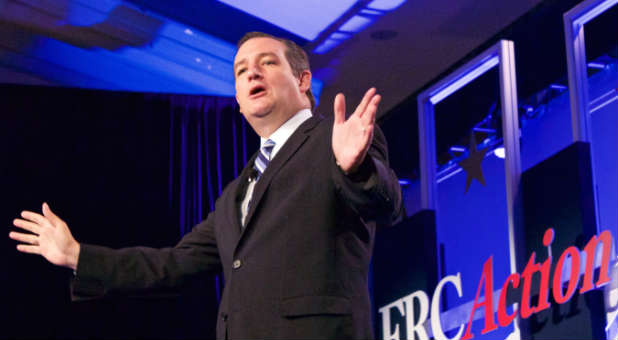 Sen. Ted Cruz at the Values Voter Summit.