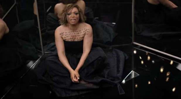 Tisha Campbell-Martin in her new video, 'Steel Here.'