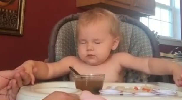 WATCH: This Baby Girl Prays Stronger Than Many Adults