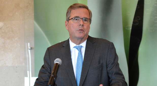 Jeb Bush takes a tough stance regarding Russia.