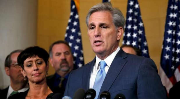 Kevin McCarthy's withdrawal may indicate a bigger party shift.