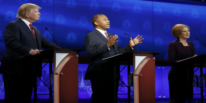 GOP Contenders Go on Attack in Feisty Debate