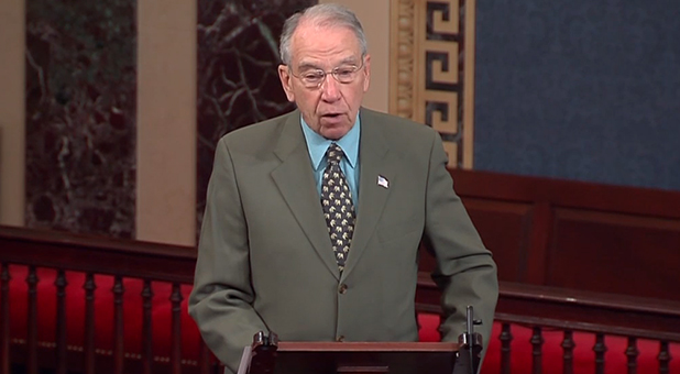 Chuck Grassley talking about Terry Branstad on Senate Floor