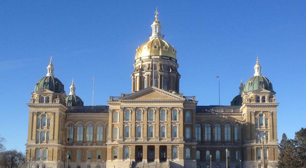 Iowa Statehouse in Des Moines, Iowa