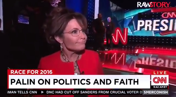 Sarah Palin CNN Raw Story