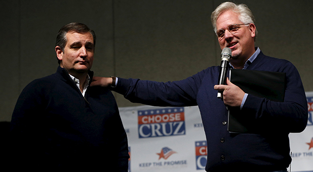 Glenn Beck and Ted Cruz