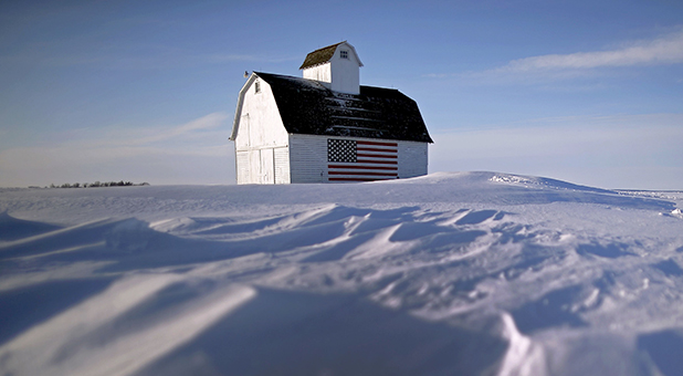 Iowa Winter Landscape