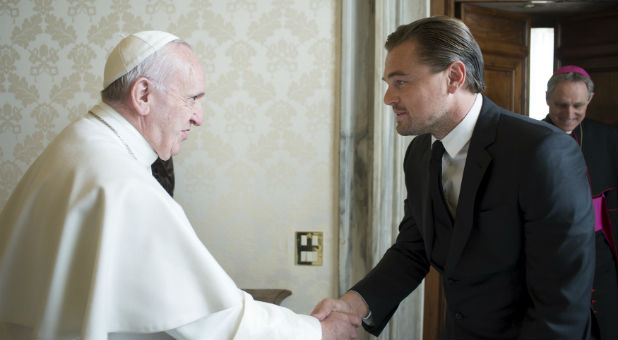 What Pope Francis Said to Leonardo DiCaprio