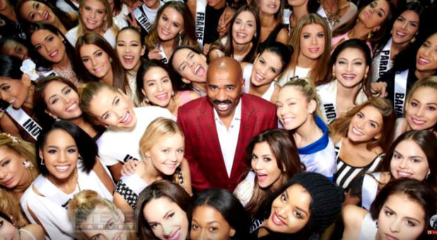 Steve Harvey Blames Infamous Gaffe On God