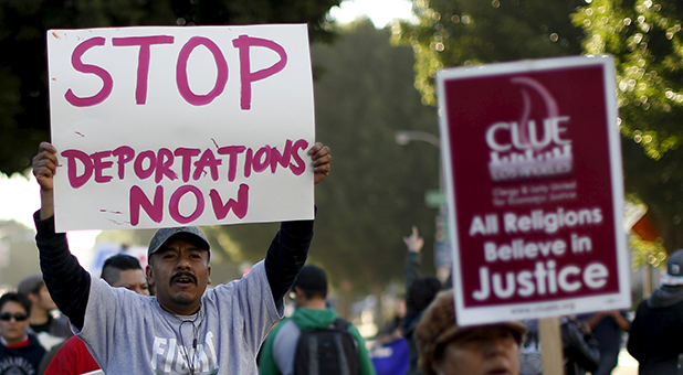 Immigration Protesters