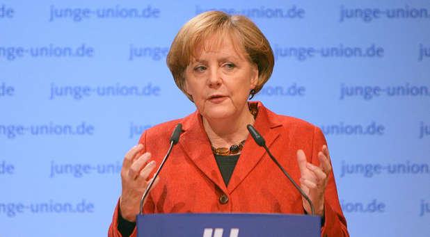 German Chancellor Angela Merkel