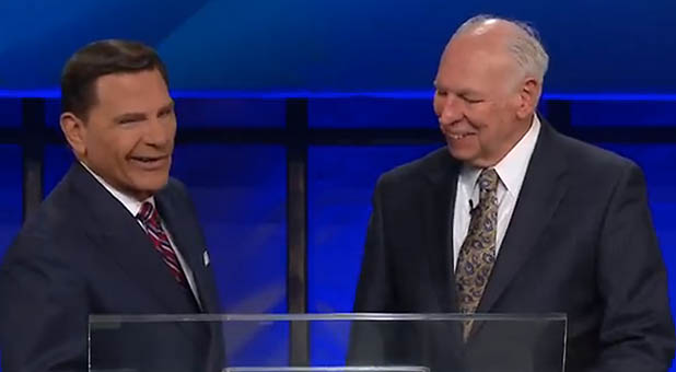 Kenneth Copeland and Rafael Cruz