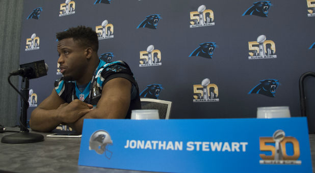 Why NFL’s Jonathan Stewart Expects God’s Goodness to Overwhelm Him on Super Bowl Sunday