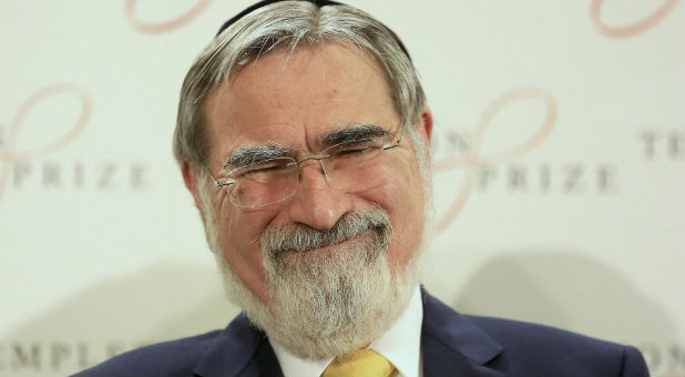 Jonathan Sacks was awarded the Templeton prize.