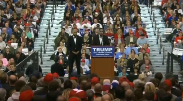 Black pastors at a Trump rally