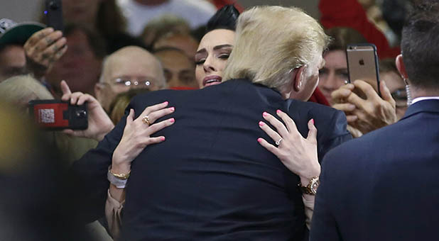 Donald Trump and Miss Wisconsin USA 2005