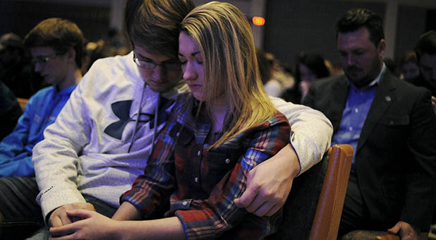 Praying Couple