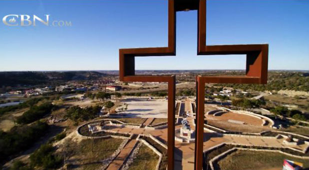 Miracles are unfolding in a Texas prayer garden.