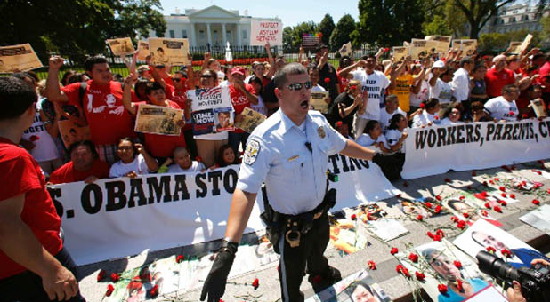 Immigration Protesters