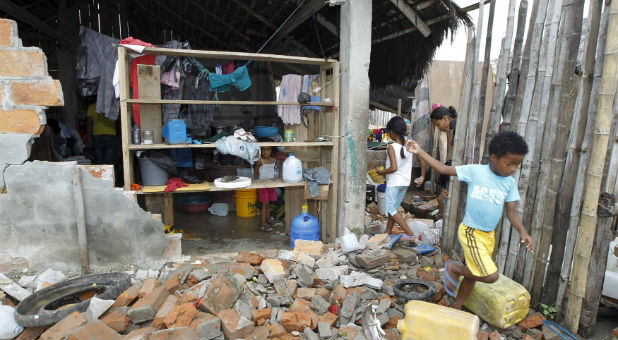 Ecuador quake damage