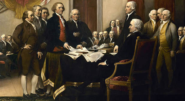 Signing of the Declaration of Independence