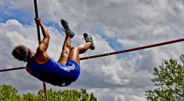 Pole vaulter