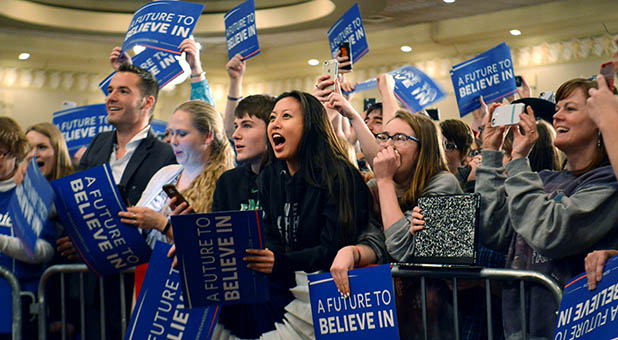 Bernie Sanders' supporters