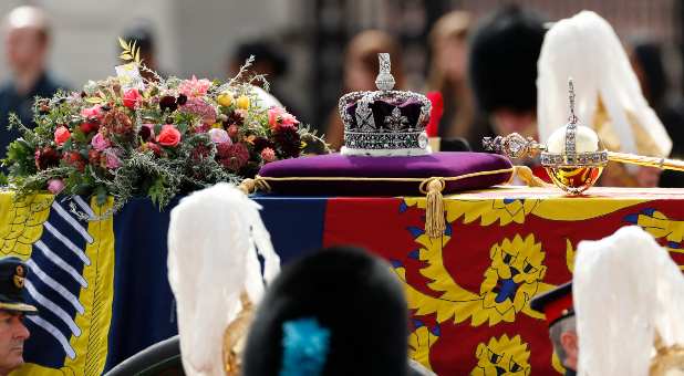 The MEV Bible presented to Queen Elizabeth II