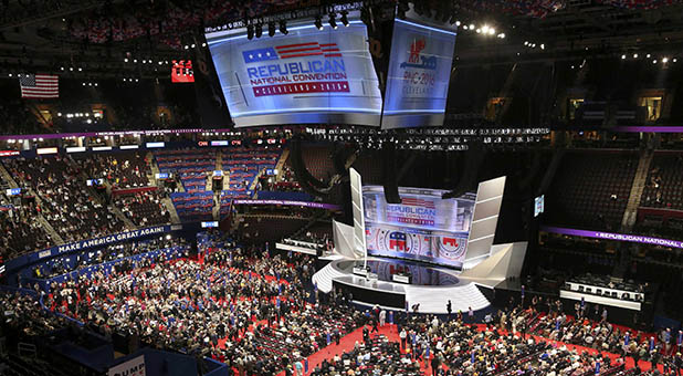 GOP Convention Floor