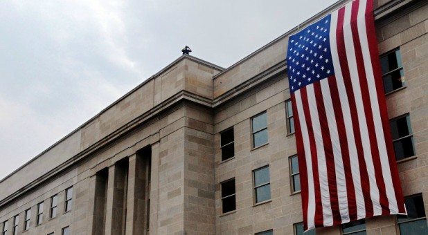 Retired U.S. Air Force Senior Master Sergeant Oscar Rodriguez was invited to recite a traditional flag-folding speech.