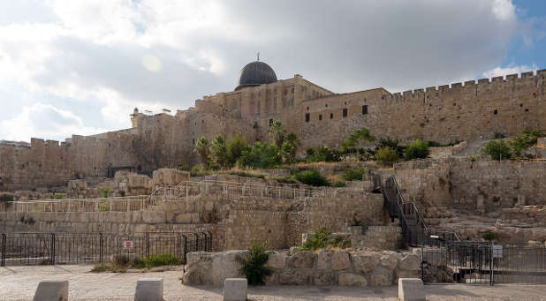 The Temple Mount in Jerusalem