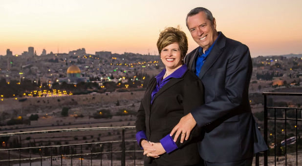 Cindy and Mike Jacobs in Israel