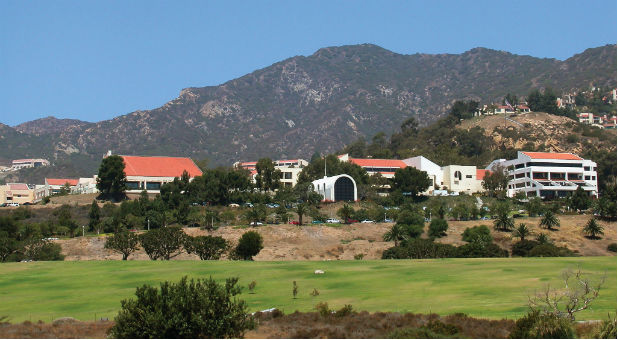 Pepperdine University in Malibu, California.