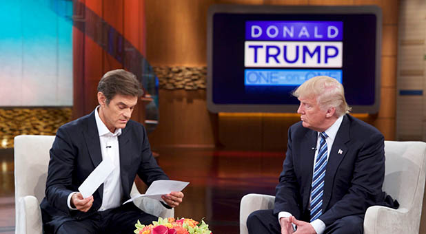 Donald Trump and Dr. Oz